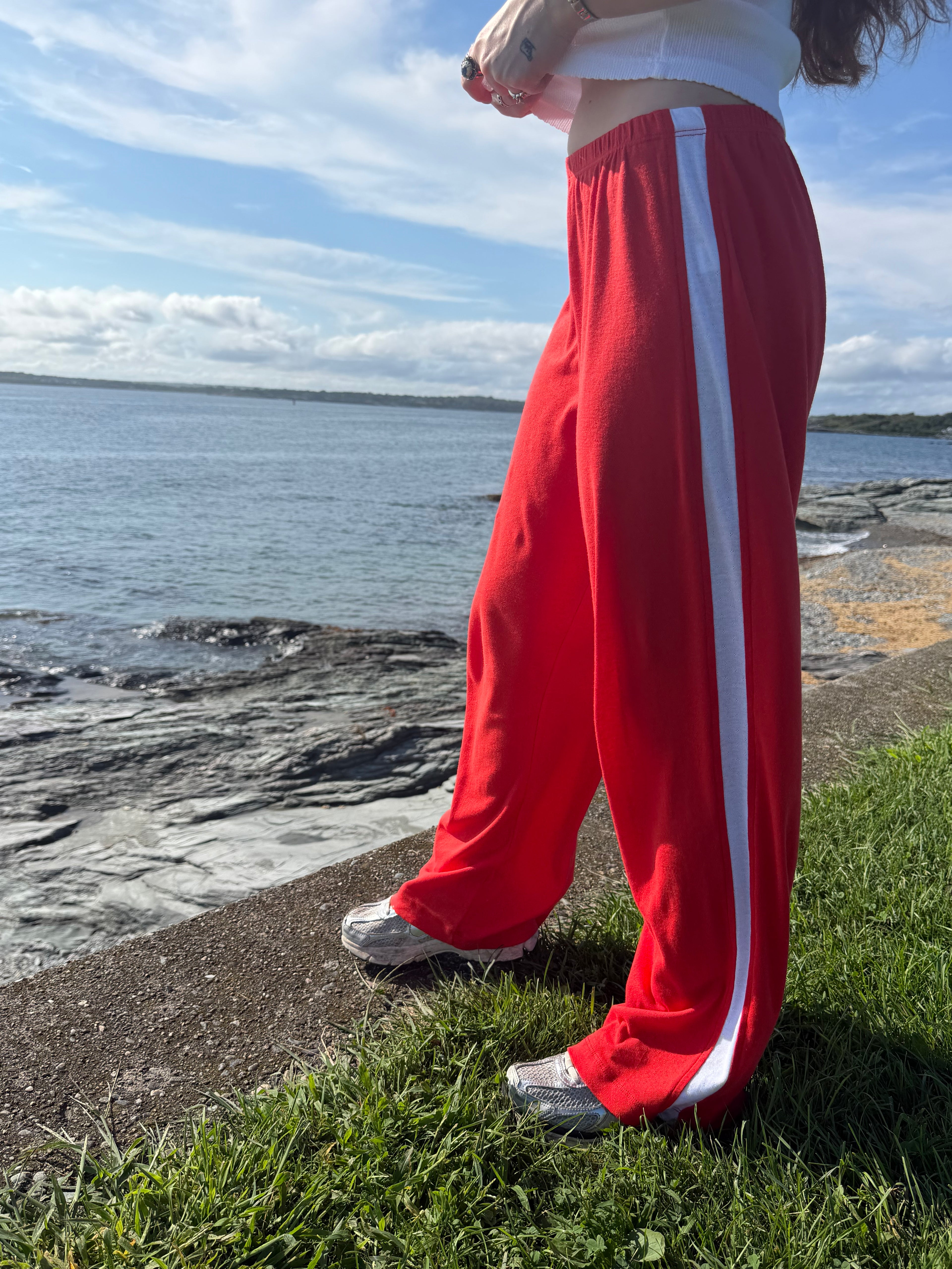 Pétale Pant – Organic Cotton Pointelle Track Pant | Slow Morning Style