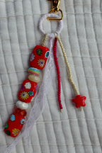 The Star Chain | Handmade Star Chain Keychain-Dainty Charm Key Ring