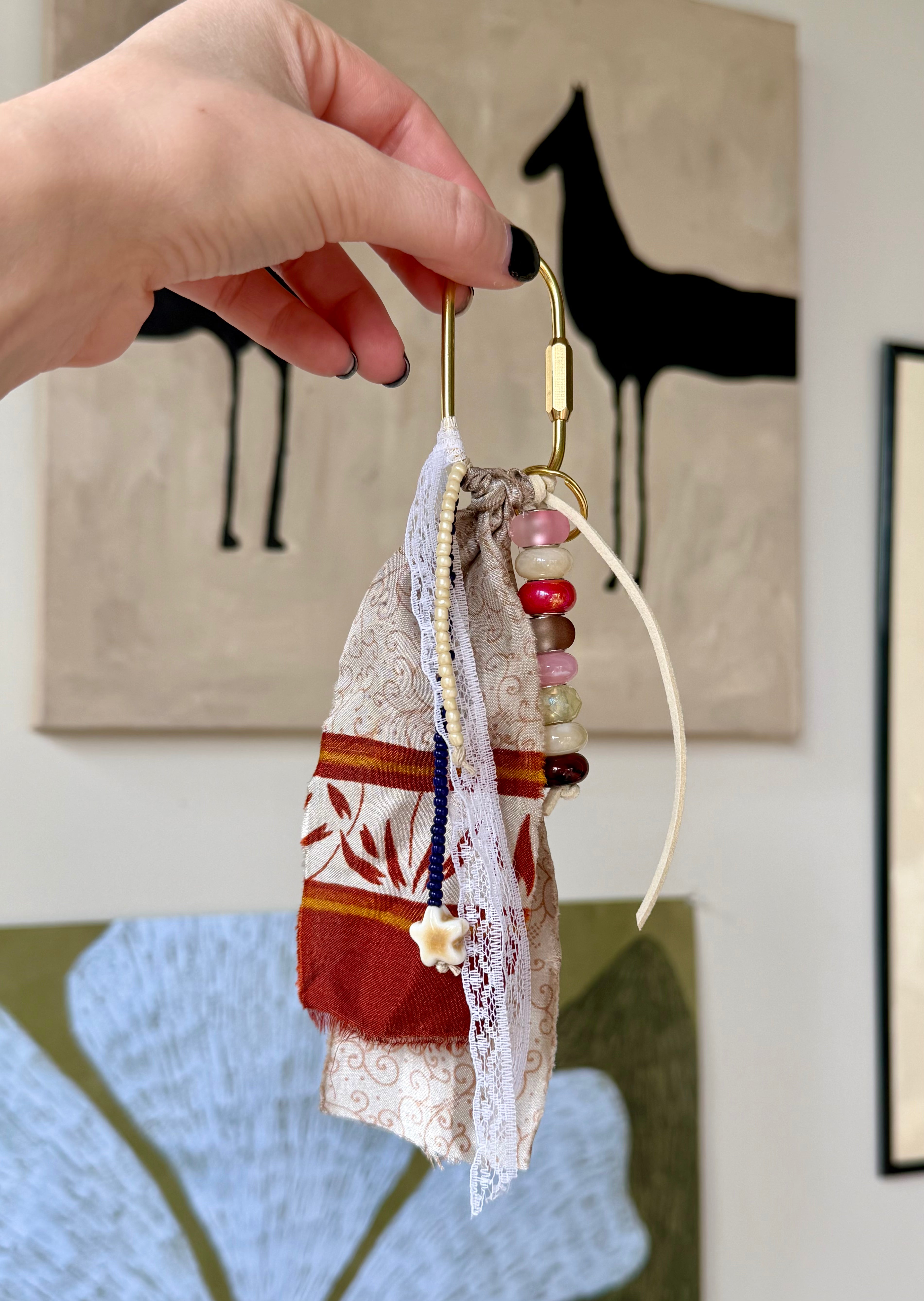 The Maple Chain | Handmade Keychain-Dainty Charm Key Ring