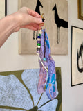 The Opal Chain | Handmade Beaded Keychain - Dainty Charm Keyring