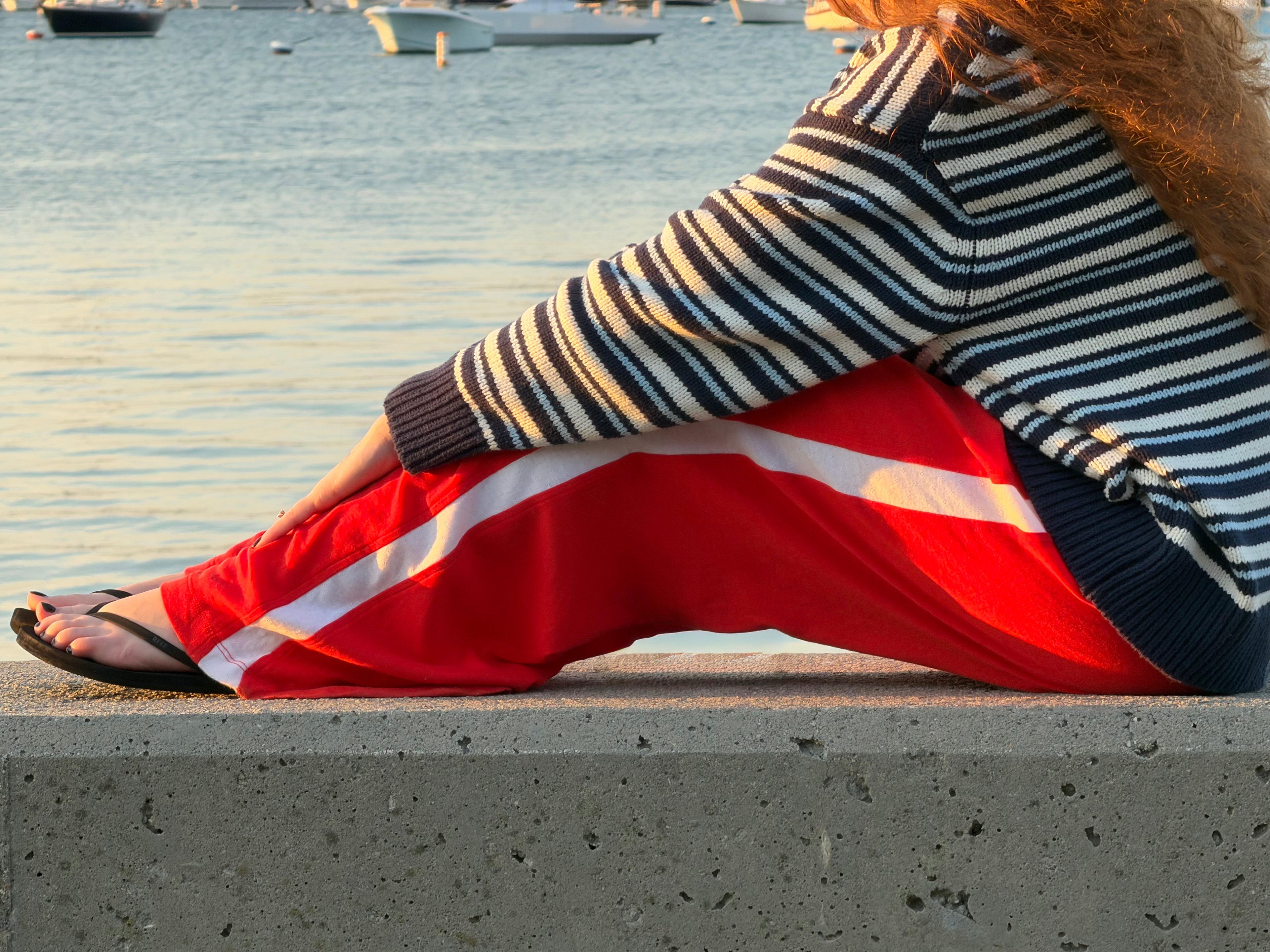 Pétale Pant – Organic Cotton Pointelle Track Pant | Slow Morning Style