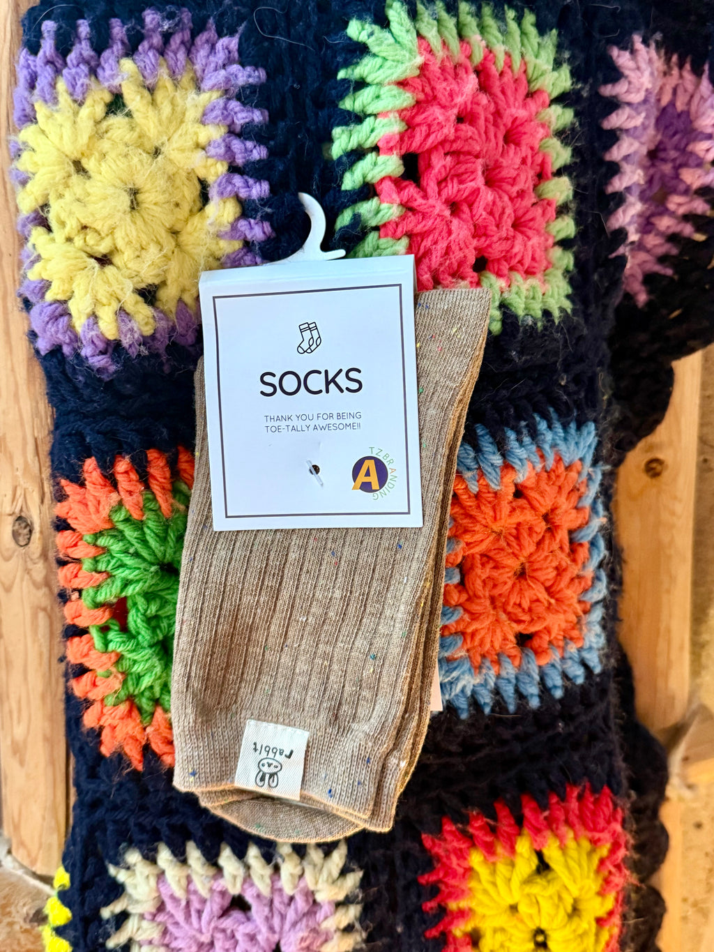 Rib Knit Crew Socks – Cozy Slouchy Women's Socks